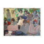 Giuseppe Tortorelli “Beppe To”: dipinto “I figli dei fiori” - Immagine principale