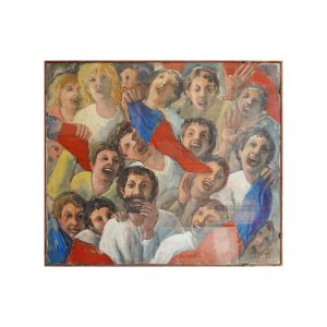 Giuseppe Tortorelli: “Tifo”, olio su tela - Immagine principale