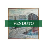 Guido Basso “Porto”, dipinto ad olio - Immagine principale - VENDUTO