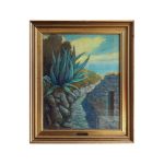 Rodolfo Bellatti “Marina ligure”, olio su tela - Immagine principale