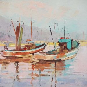 Ettore Frana, marina, anni ‘60 - Particolare