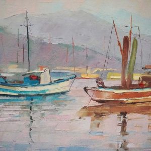 Ettore Frana, marina, anni ‘60 - Particolare