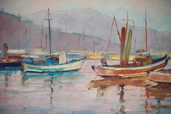 Ettore Frana, marina, anni ‘60 - Particolare
