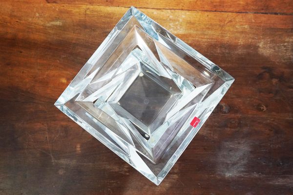 "Architecture” di Baccarat: centrotavola in cristallo - Immagine da sopra