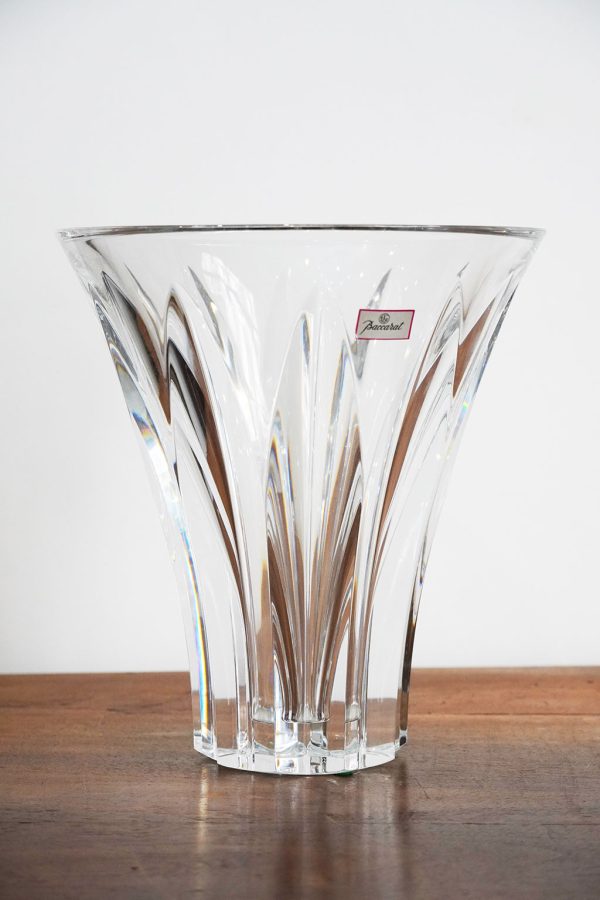 “Brigitte” di Baccarat: vaso in cristallo - Immagine verticale