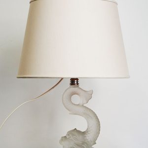 Lampada a delfino Baccarat, in cristallo satinato - Immagine principale