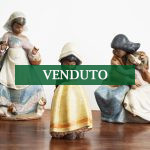 Tre statuine Lladrò in gres porcellanato - Immagine principale - Venduto