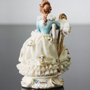 Dama in porcellana di Capodimonte, Giuseppe Cappè - Immagine posteriore