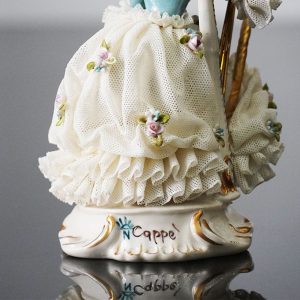 Dama in porcellana di Capodimonte, Giuseppe Cappè - Dettaglio
