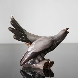 Statuetta "Bing & Gröndahl", cuculo - Vista laterale