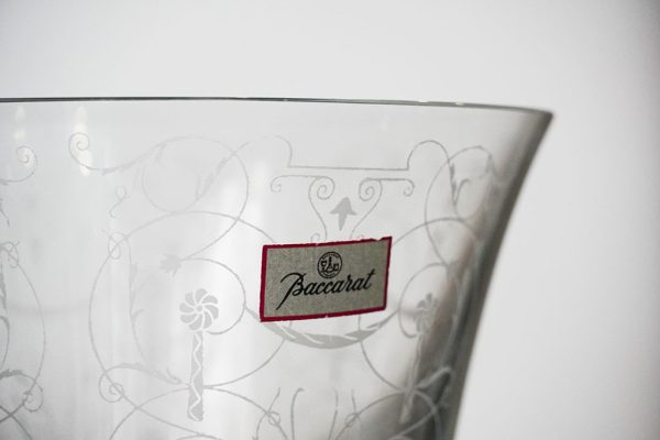 Vaso in cristallo Baccarat "Michelangelo" anni ‘50 - Immagine principaleVaso in cristallo Baccarat "Michelangelo" anni ‘50 - Dettaglio