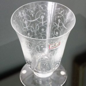 Vaso in cristallo Baccarat "Michelangelo" anni ‘50 - Immagine principaleVaso in cristallo Baccarat "Michelangelo" anni ‘50 - Vista dall'alto